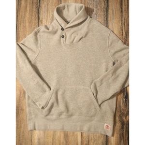 Mens Polo Ralph Lauren Gray Shawl Neck Pullover